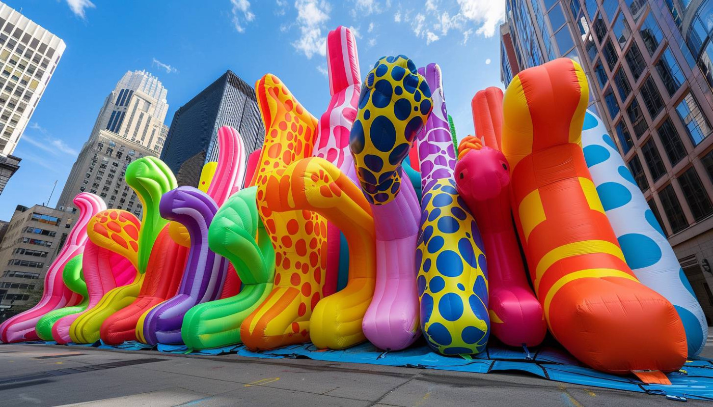 Comment les structures gonflables géantes transforment-elles le marketing visuel ?